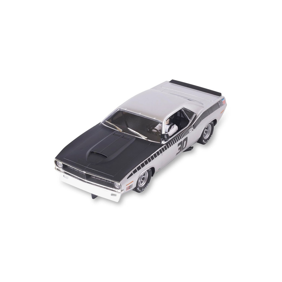 Comprar Coche De Scalextric Analogico Cuda Silver