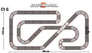 Circuito de Extensão Scalextric Universal C1G