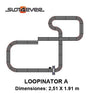 Circuito Scalextric Compact Ampliado Loopinator A