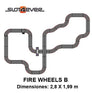 Circuito de Scalextric Compact Ampliado Fire Wheels B