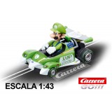 Coche Carrera Go Nintendo Mario Kart Especial Luigi