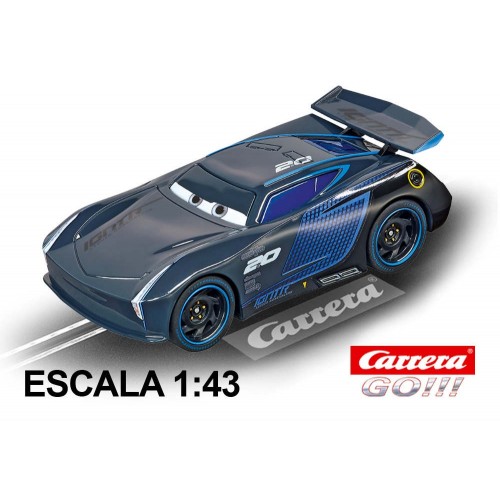 Coche Carrera Go Disney Cars 3 Jackson Storm