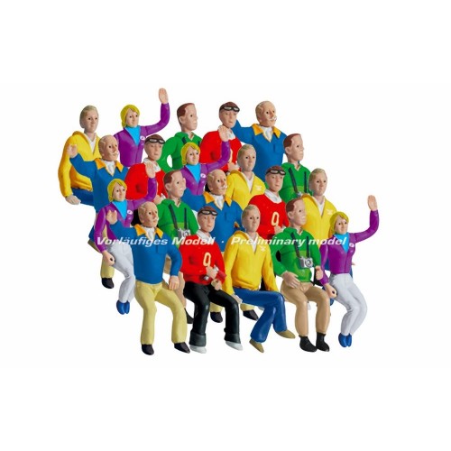 Figuras 20 da arquibancada da carreira, figuras 132-124