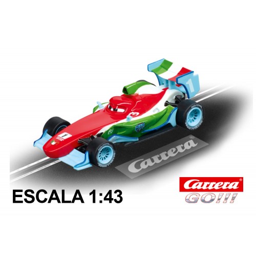 Carro de corrida Go Disney Pixar Carros Francesco Bernoulli Ice