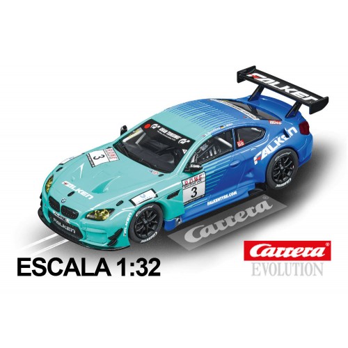 Coche Carrera Evolution BMW M6 GT3 Team Falken nº3