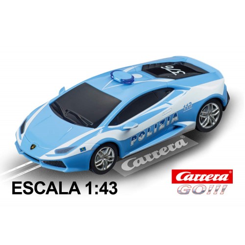 Coche Carrera Go Lamborghini Huracan LP610-4 Policia
