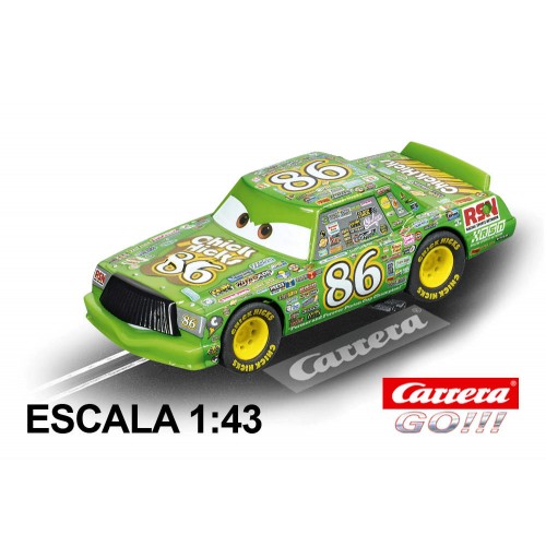 Carro de corrida Go Disney Cars 3 Chick Hicks