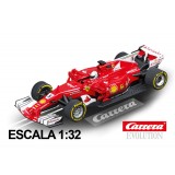 Carro de evolução Ferrari F1 Vettel SF70H Carrera