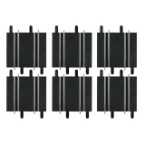 Pacote de retas curtas de 10 cm (3 unidades) - 11,4 cm (3 unidades) Carrera Go