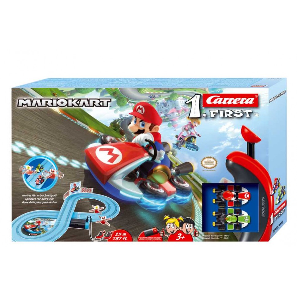 Primeiro circuito de corrida Nintendo Mario Kart