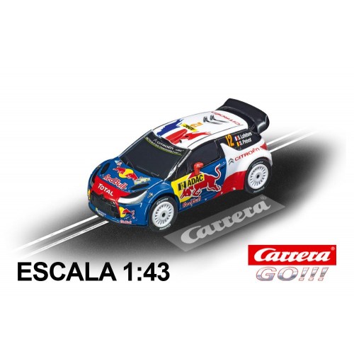 Coche Carrera Go Citroen DS3 WRC Lefebvre