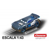 Coche Carrera Go Disney Cars Jackson Storm Mud Racers