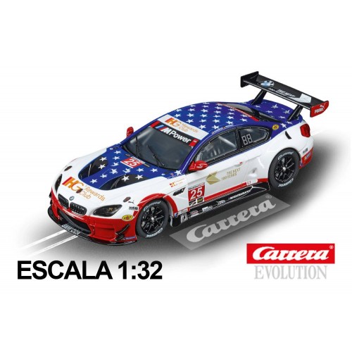 Coche Carrera Evolution BMW M6 GT3 Team RLL n25
