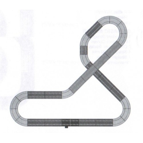 PACOTE DE EXPANSÃO DO CIRCUITO SCALEXTRIC UNIVERSAL C2A