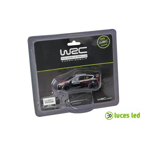 Coche de slot 1:43 Ninco WRC Ford Fiesta con Luces