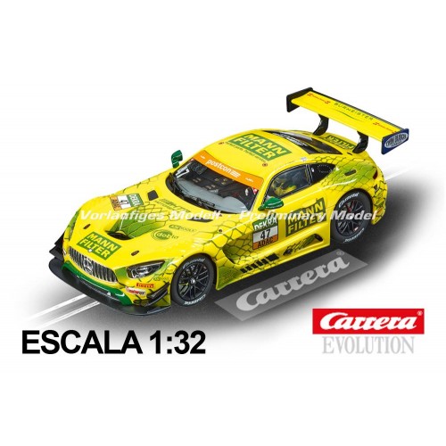 Coche Carrera Evolution Mercedes-AMG GT3 Mann-Filter Team HTP