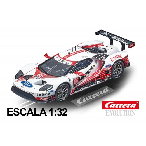 Carro Carrera Evolution Ford GT Race Car n66