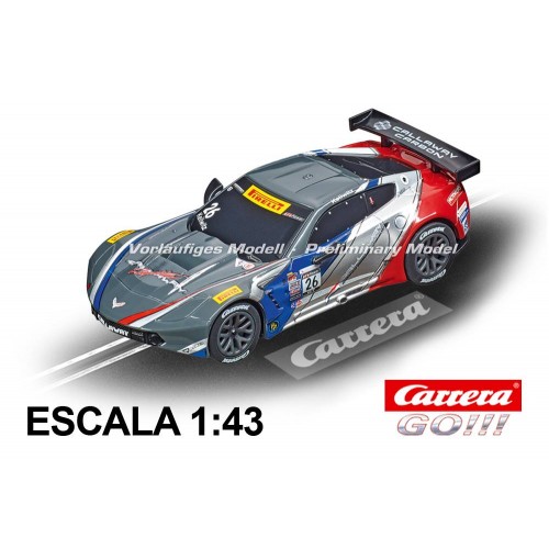 Carro Carrera Go Chevrolet Corvette C7R GT3 Callaway EUA