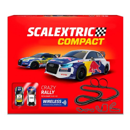 Circuito de Scalextric Compact Crazy Rally Wireless