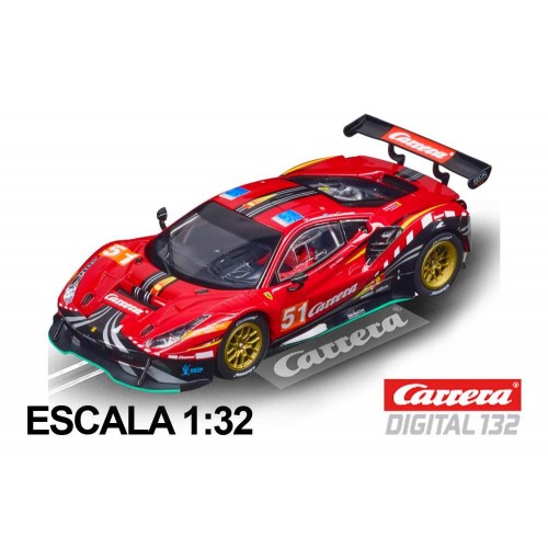 Coche Carrera Digital 132 Ferrari 488 GTE Carrera