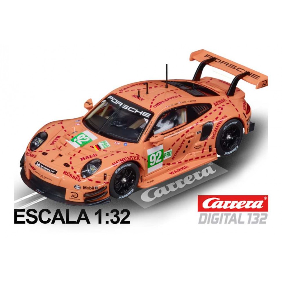 Coche Carrera Digital 132 Porsche 911 RSR Pink Pig n92