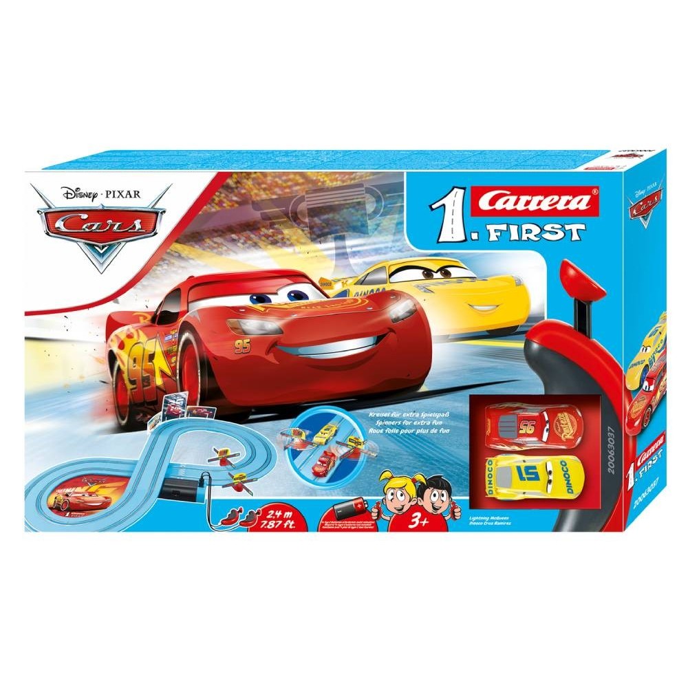 Primeira corrida de carros da Disney Cars Jackson Storm Race