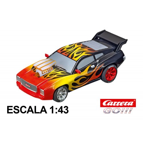 Coche Carrera Go Muscle Car 1 Flame