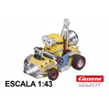 Coche Carrera Go Minions Bob