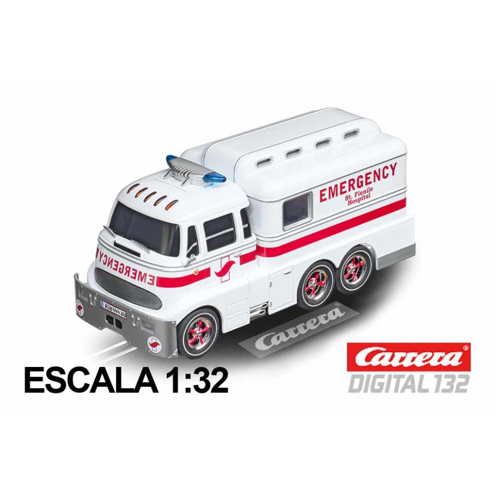 Voluntario Contradicción perspectiva Comprar Coche Carrera Digital 132 Ambulancia