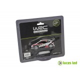 1:43 slot car Ninco WRC Toyota Yaris Rovanpera com luzes