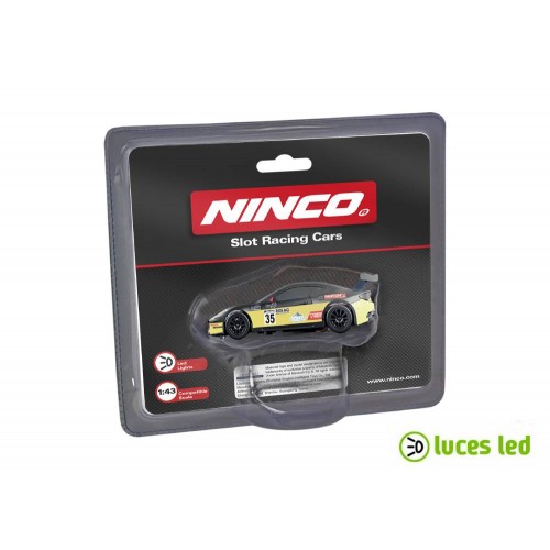 1:43 slot car Ninco Maserati Yellow