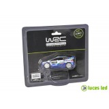 Coche de slot 1:43 Ninco WRC Ford Fiesta 2020 con luces