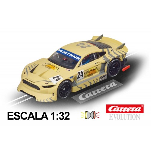 Carro Carrera Evolution Ford Mustang GTY n24