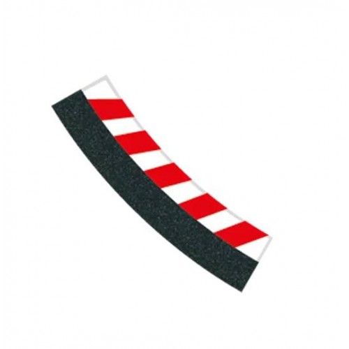 Borde interior curva 3/30° 6ud Carrera 132-124