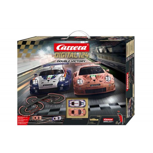 Circuito Carrera Digital 124 Double Victory Wireless