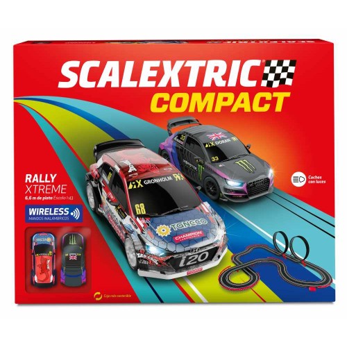 Circuito de Scalextric Compact Rally Xtreme WIreless
