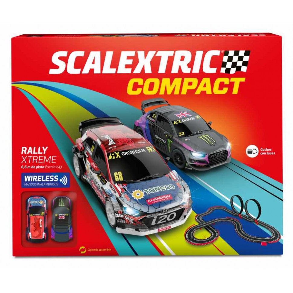 Circuito de Scalextric Compact Rally Xtreme WIreless