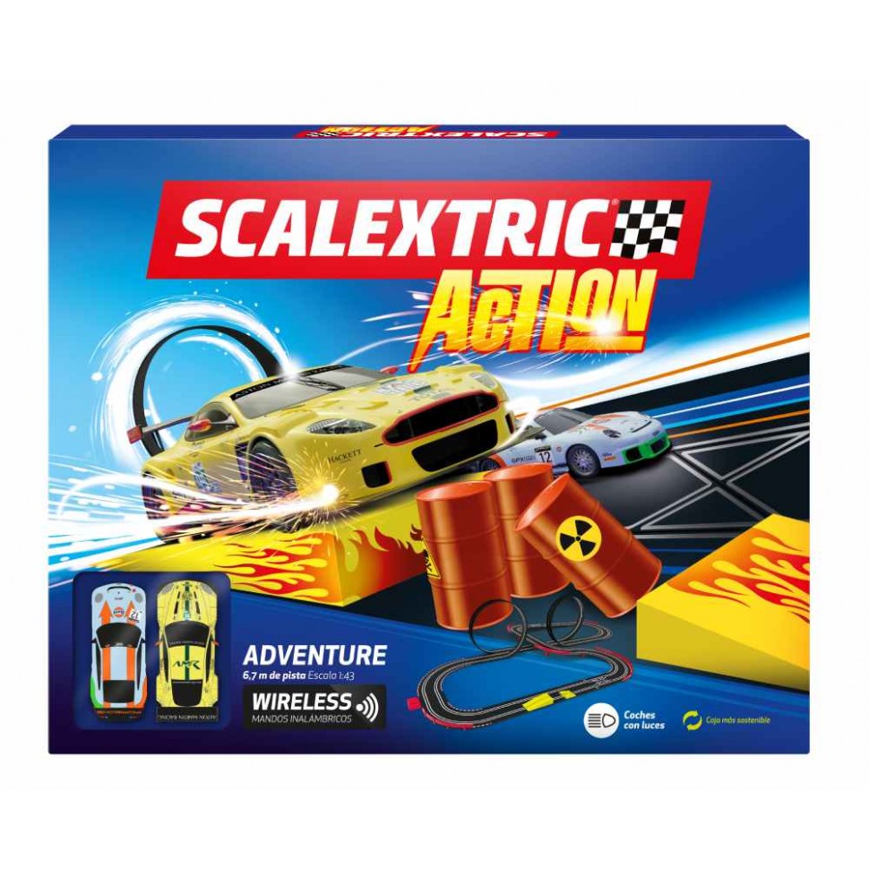 Circuito de Scalextric Action Adventure Wireless