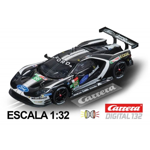 Coche Carrera Digital 132 Ford GT Race Car n66