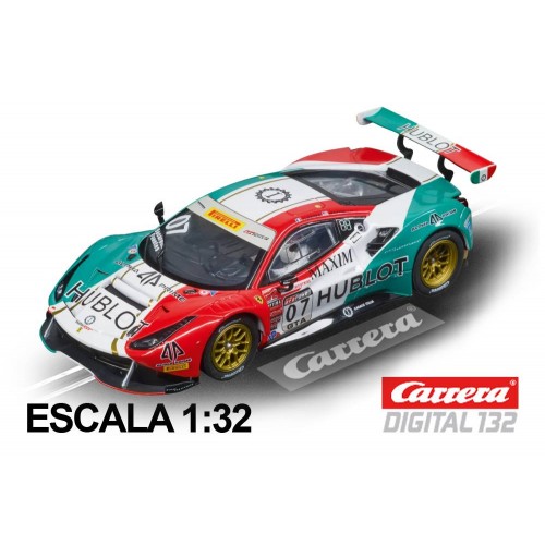 Coche Carrera Digital 132 Ferrari 488 GT3 Squadra Corse Garage Italia n7