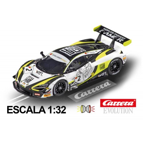 Coche Carrera Evolution McLaren 720S GT3 Jenson Rocket Team JRN n22