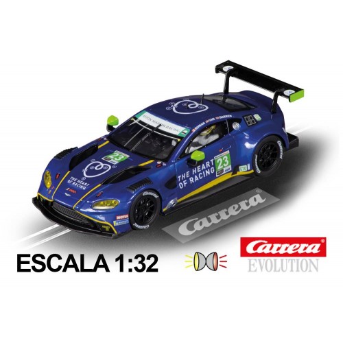 Coche Carrera Evolution Aston Martin Vantage GT3 Heart of Racing n23