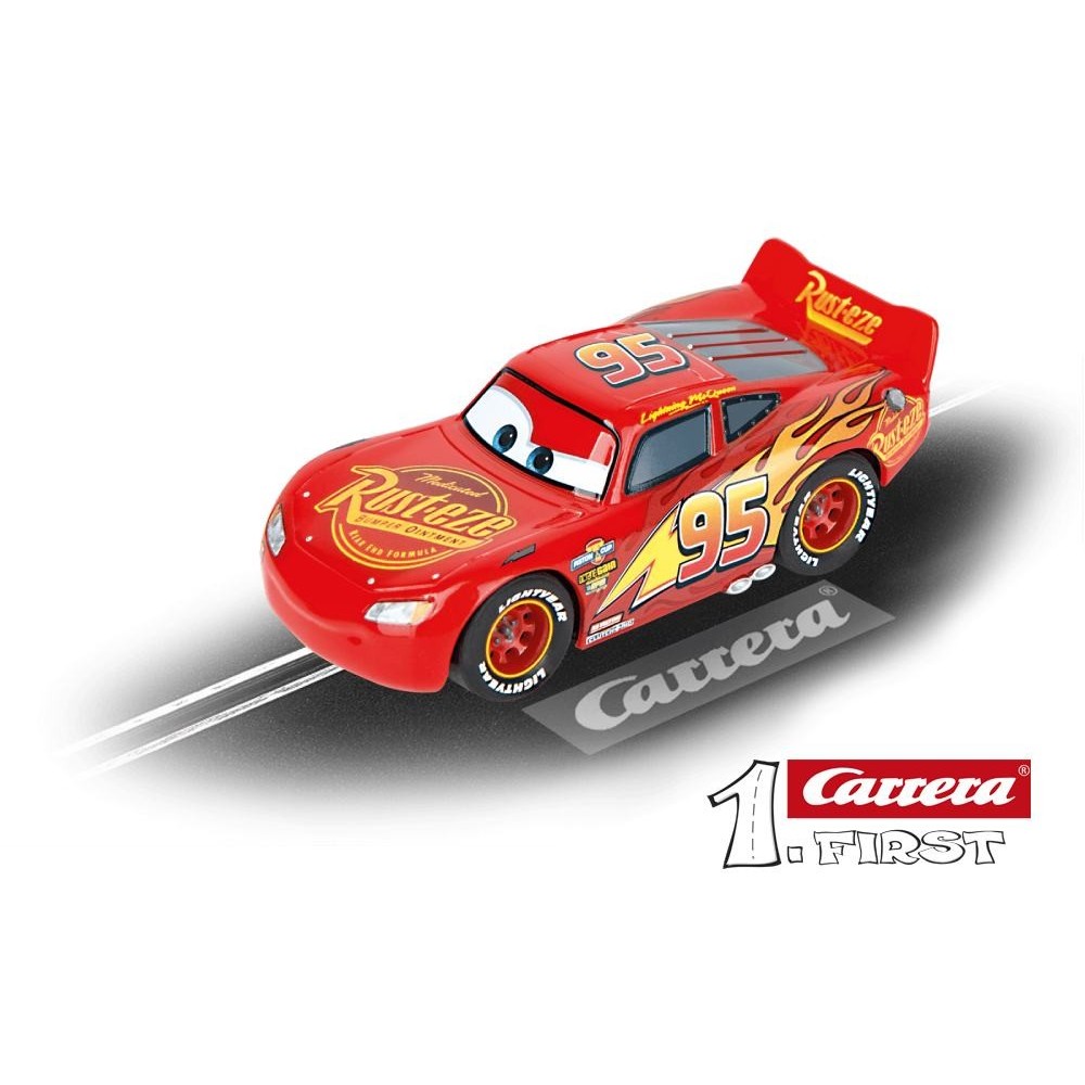 magia mero Monarca Coche Carrera Carrera First Disney Cars Rayo McQueen