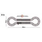 Pacote de expansão de circuito C1A universal Scalextric