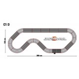 Pacote de expansão do circuito C1D universal Scalextric