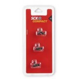 Guía Compact con trencillas x 3 (Negra)