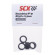 Pneus Scalextric n514ud Diam 20 x 11mm