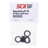 Pneus Scalextric Pro Slick 18,5 x 10 (4ud)