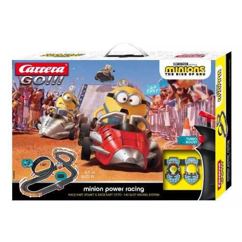 Circuito Carrera Go Minions Kart Racing com baterias