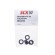 Neumaticos n44 4 ud Diam 15 x 8 mm